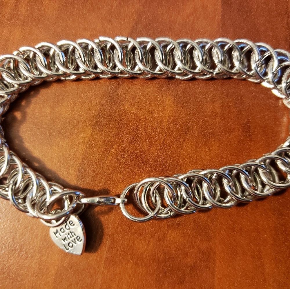 Handmade Half Persian Chainmaille Bracelet